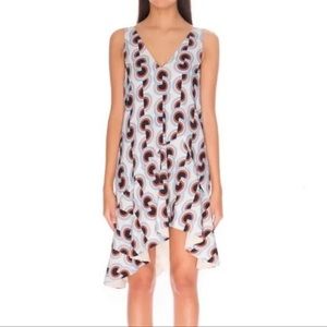 C/MEO Collective Empire State Mini Dress with asymmetrical cut -Small